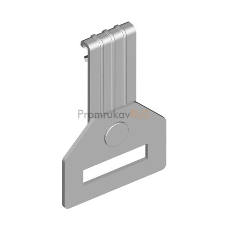 Фотография Зажим балочный вертикальный 1-5 мм под перфоленту, артикул PR08.5866