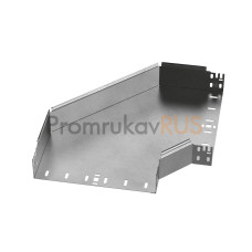 Угол горизонтальный 90 градусов Профи INOX (AISI 304) 400х100 (1,0 мм)
