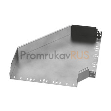 Угол горизонтальный 90 градусов Профи INOX (AISI 304) 600х100 (1,0 мм)