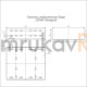 Фотография Пластина соединительная Профи HDZ 200х80 (2,0 мм), артикул PR16.21446