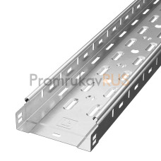 Лоток перфорированный Стандарт INOX (AISI 304) 150х50х3000 (0,8 мм) (3 м/уп)