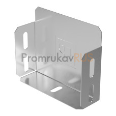 Заглушка лотка Стандарт INOX (AISI 304) 100х80