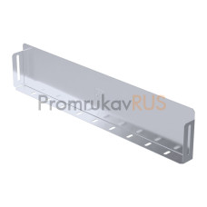 Заглушка лотка Стандарт INOX (AISI 316) 500х100