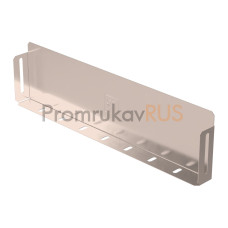 Заглушка лотка Стандарт INOX (AISI 409) 400х100