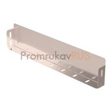 Заглушка лотка Стандарт INOX (AISI 409) 400х80