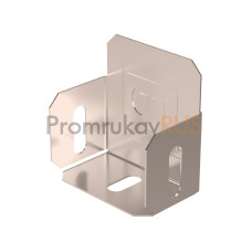 Заглушка лотка Стандарт INOX (AISI 409) 50х50