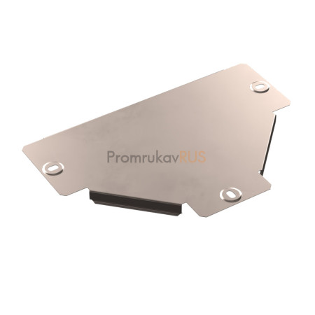 Фотография Крышка ответвителя Т-образного Стандарт INOX (AISI 409) 100, артикул PR16.2890