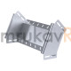 Фотография Угол вертикальный внешний 45 градусов Стандарт INOX (AISI 316) 400х100, артикул PR16.2942