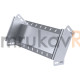 Фотография Угол вертикальный внешний 45 градусов Стандарт INOX (AISI 316) 500х80, артикул PR16.2944