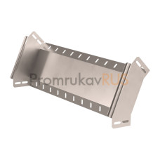 Угол вертикальный внешний 90 градусов Стандарт INOX (AISI 409) 600х80