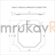 Фотография Крышка ответвителя Х-образного Стандарт INOX (AISI 304) 300, артикул PR16.3197