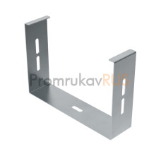 Подвес для светильника на лоток металлический INOX (AISI 304) 200х100 (1,0 мм)