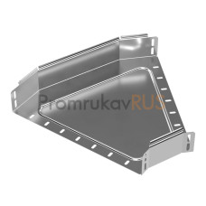 Угол горизонтальный 45 градусов Стандарт INOX (AISI 304) 400х80