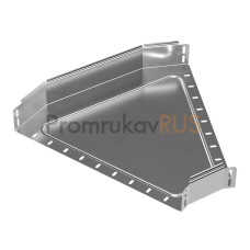 Угол горизонтальный 45 градусов Стандарт INOX (AISI 304) 500х80