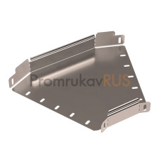 Угол горизонтальный 45 градусов Стандарт INOX (AISI 409) 300х50