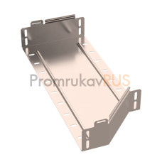 Переходник левый Стандарт INOX (AISI 409) 500х400х80