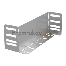 Переходник упрощённый горизонтальный Стандарт INOX (AISI 304) на 200 мм Н100