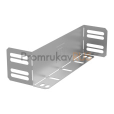 Переходник упрощённый горизонтальный Стандарт INOX (AISI 304) на 200 мм Н80