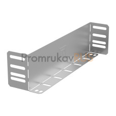 Переходник упрощённый горизонтальный Стандарт INOX (AISI 304) на 300 мм Н100