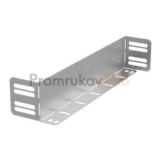 Переходник упрощённый горизонтальный Стандарт INOX (AISI 304) на 300 мм Н80