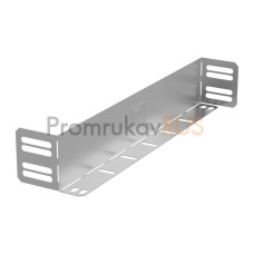 Переходник упрощённый горизонтальный Стандарт INOX (AISI 304) на 350 мм Н80