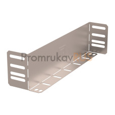 Переходник упрощённый горизонтальный Стандарт INOX (AISI 409) на 300 мм Н100