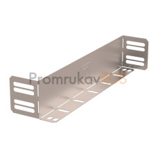 Переходник упрощённый горизонтальный Стандарт INOX (AISI 409) на 300 мм Н80