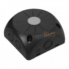 Коробка распределительная 60-0500-9005 для видеокамер двухкомпонентная безгалогенная (HF) черная 100х100х50 (20шт/кор) Промрукав