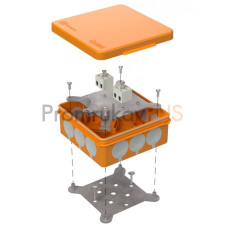 Коробка огнестойкая для о/п двухкомпонентная 60-0303-FR2.5-4 Е15-Е120 100х100х40 