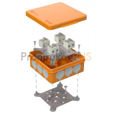 Коробка огнестойкая для о/п двухкомпонентная 60-0303-FR6.0-8 Е15-Е120 100х100х40 