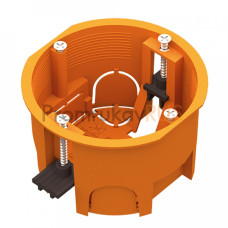 Коробка установочная ГСК 80-0600-2С стойкая к горению (ПВ-2) 68х45  