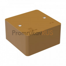 Коробка универсальная для кабель-канала 40-0460 безгалогенная (HF) бук 85х85х45 (152шт/кор) Промрукав